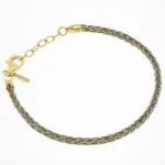 Bracciale in argento Interlace