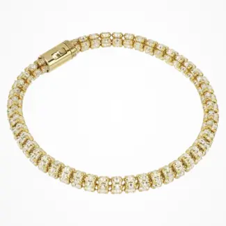 Bracciale in argento Infinity Round