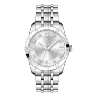 OROLOGIO DONNA IN ACCIAIO CON QUADRANTE BIANCO