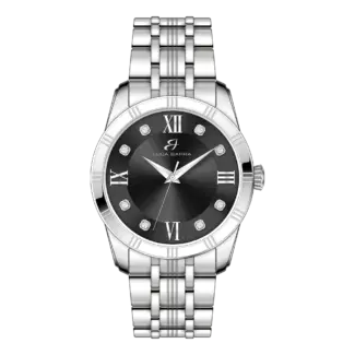 OROLOGIO DONNA IN ACCIAIO CON QUADRANTE NERO