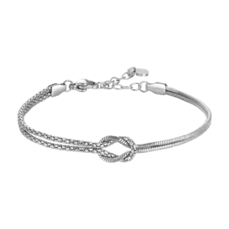 BRACCIALE DONNA IN ACCIAIO CON NODO