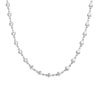 COLLANA DONNA IN ACCIAIO CUORI