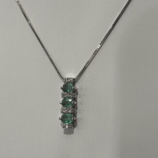 Collana con pendenti Trilogy