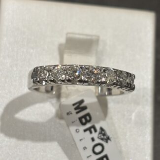 Anello Veretta con 7 pietre