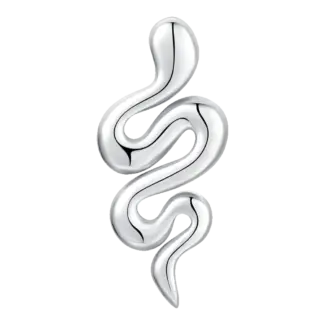 MONO ORECCHINO DONNA IN ACCIAIO CON SERPENTE